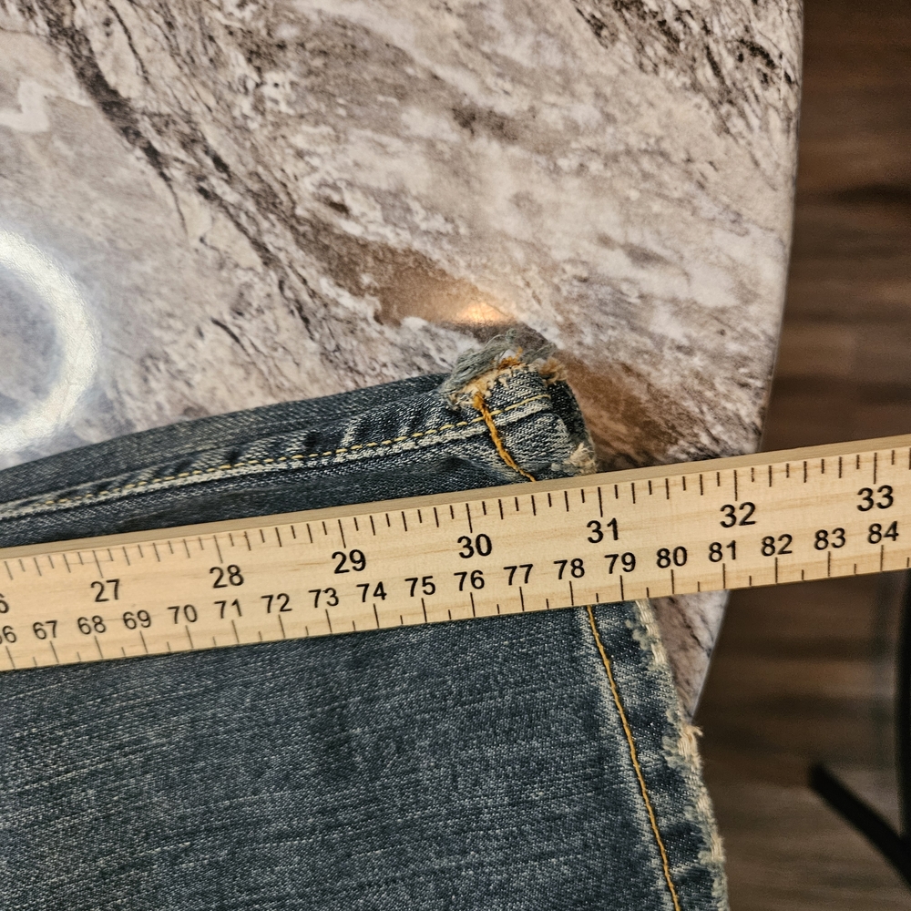Lucky Brand Men's Dark Wash Black Bootcut Jeans - Picture 13 of 15